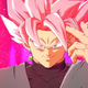 Goku Black, in his Super Saiyan Rosé form.